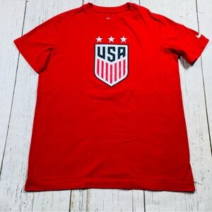 Nike US National Soccer Team Crest Short Sleeve Shirt